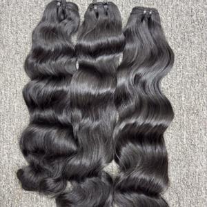 Lujo 100% Raw vietnamita camboyano Natural ondulado doble dibujado vendedores de cabello humano paquetes de cabello humano extensiones de cabello mejor precio - Product Image 3