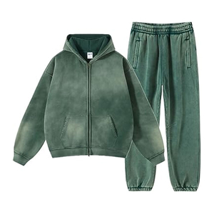 Sudadera Nueva de Alta Calidad, Cuello Moderno, Informal, Verde, de Algodón, Manga Larga, con Logotipo Personalizado, Otoño/Invierno - Product Image 2