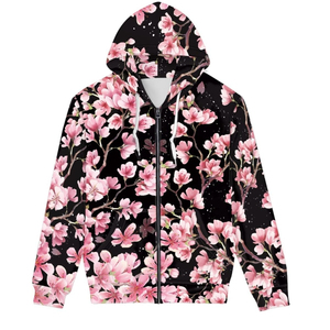 Sudaderas con capucha ajustadas regulares de invierno con impresión digital bordada personalizada diseño de moda precio de fábrica OEM - Product Image 2