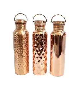 La botella de agua de cobre de panal para una vida ecológica mejora la digestión y el sistema inmunológico Amplia gama de tamaños de agua hirviendo aplicable - Product Image 2