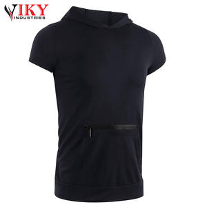 men <b>sleeveless</b> pull over <b>hoodies</b> custom logo Black Color Men's <b>Hoodies</b> High Quality New Styles Soft Comfortable <b>Hoodies</b> - Product Image 2