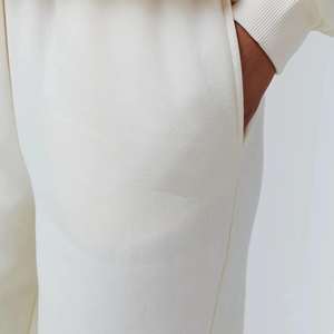 Ensemble surdimensionné de vêtements de tous les jours, sweat-shirt à épaules tombantes et pantalon de survêtement pour homme, vêtements de détente et usage décontracté, toile - Product Image 4