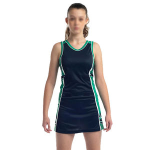 Uniformes de Netball Negros Sublimables Personalizados de Bajo Precio OEM, Uniformes de Netball Juveniles de Diseño de Moda al por Mayor - Product Image 2