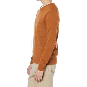 Sudadera de Cuello en V de Algodón Suave para Hombre, Ajuste Cómodo, Sudadera Moderna con Cuello en V para Hombre, Sudadera Elegante - Product Image 2