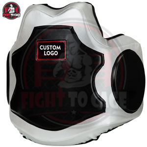 FIGHT to CAGE GEARS Protège-poitrine de boxe, rembourrage haute densité durable, équipement d'entraînement entièrement personnalisé en PVC, pour l'hiver - Product Image 4