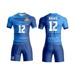 2025 personnalisable sublimé hommes Football uniforme ensemble respirant Football maillots Sportwear inclus pour adultes équipes de football - Product Image 1