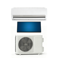 Climatiseur solaire hors réseau 12000 18000 24000 BTU hybride AC/DC à onduleur, type split, pour usage domestique et agricole en zone rurale