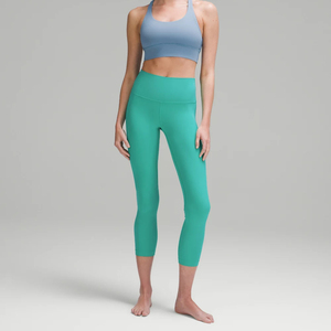 Meilleure vente respirant séchage rapide femmes Yoga Leggings solide grande taille mi-taille pantalon cordon fermeture matériel personnalisé - Product Image 5