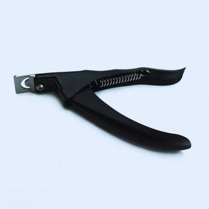 Cortador de puntas de Arte de manicura de calidad Superior Color negro acrílico falso Fakee cortaúñas Podología manicura y pedicura instrumento C - Product Image 2