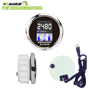 Medidor de motor multifunción Digital para yate marino, pantalla LCD negra de 85mm, Nmea 2000 - Product Image 2