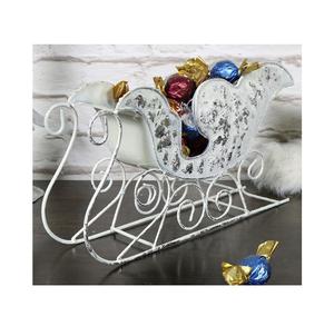 Fil métallique de grande qualité avec traîneau fini noir Occasion de Noël Véhicule décoratif Intérieur Extérieur Ornement debout - Product Image 2