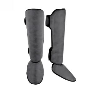 Protector de Piernas de Piel Sintética para Boxeo/MMA, Muay Thai, Kickboxing, Protectores de Pies - Product Image 3