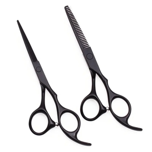 Tijeras de peluquero de acero inoxidable de precisión para profesionales Agarre cómodo con cuchillas afiladas para cortar el cabello - Product Image 5
