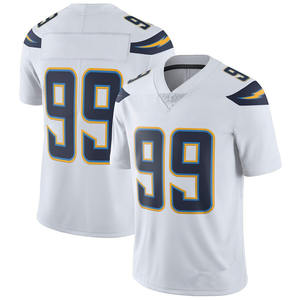 Maillots de football américain de qualité supérieure 100% polyester, broderie personnalisée courte, impression par transfert thermique, respirant, séchage rapide - Product Image 4