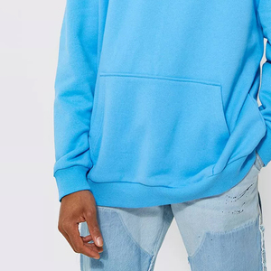 Sweat à capuche oversize en coton éponge 100% pur de haute qualité, streetwear, polaire épais, épaules tombantes, écologique, unisexe, en vente - Product Image 6