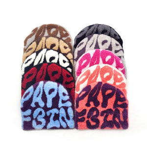 หมวกบีนนี่กันน้ำสำหรับผู้ใหญ่โลโก้ที่กำหนดเองได้แผ่นยางอะคริลิคสำหรับกีฬา - Product Image 3