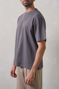 Camiseta sólida informal de calidad premium para hombre, camiseta transpirable de manga corta con cuello redondo y diseño de logotipo privado para hombre - Product Image 6
