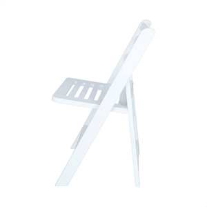 WELL HOME ELO Sedia da giardino pieghevole bianca 44x39x78,5 cm - Product Image 4