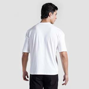 Camiseta GA Prime 100% Algodón Jersey para Entrenamiento en el Gimnasio - Color Blanco - Product Image 2