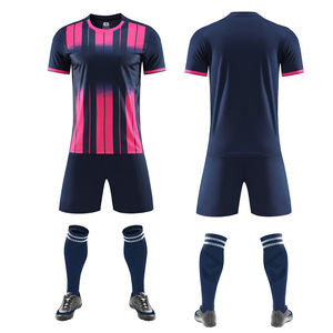 เสื้อฟุตบอลสำหรับผู้ใหญ่เสื้อฟุตบอลแขนสั้นระบายอากาศแห้งเร็วสีพื้น - Product Image 1