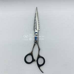 Tijeras de peluquero de 3 dedos de alta calidad, herramienta de corte de pelo cómoda, hoja afilada, titanio, Color arcoíris, acero inoxidable, 2005 - Product Image 6