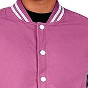 Vestes Varisty décontractées pour hommes Hotsale Vêtements pour hommes de grande taille Manteaux pour hommes de couleur unie fabriqués par Dress Sports - Product Image 2