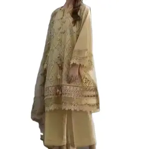 2024 New Pakistani & Indian Punjabi Salwar Kameez Custom Cotton Lawn & Chiffon Suits for Weddings & Casual Wear