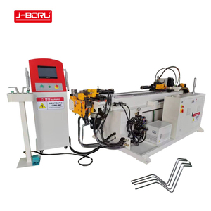 Máquina dobladora de tubos hidráulica CNC de metal de aluminio de acero inoxidable de tubo rectangular de alta productividad completamente automática - Product Image 1