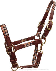 Licou de cheval personnalisé de haute qualité, collier de tête de cheval 100% Polyester, fausse fourrure Durable - Product Image 4