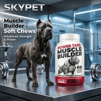 Friandises à mâcher molles pour chiens, pour le gain musculaire, riches en calories, supplément pour chiens en sous-poids et chiens de travail K9, OEM