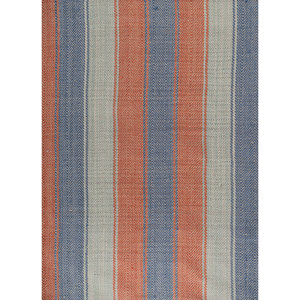 Alfombras de Lana Hechas a Mano Indusbar, Tejido Plano a Rayas Rojas y Naranjas, Alfombra Rectangular Grande de 9x12 para el Hogar, para la Entrada o el Dormitorio - Product Image 3