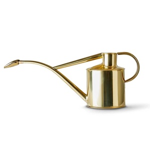 Regadera Redonda con Acabado Dorado Premium, con Boquilla Larga y Asa de Lazo para Plantas de Interior - Product Image 5