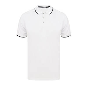 Polos de algodón 100% para hombre, camisetas de golf de ajuste clásico de manga corta - Product Image 5