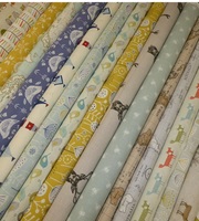 Tissu 100% Coton Peigné Respirant Tissé Imprimé Uni Personnalisé Couleur Unie Dobby Textile Poids Moyen pour Couvertures Bébé Garçons