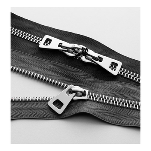 Cremalleras fuertes de acero inoxidable | Fabricante de exportación a granel para ropa de trabajo resistente, equipaje de viaje y productos para exteriores - Product Image 3