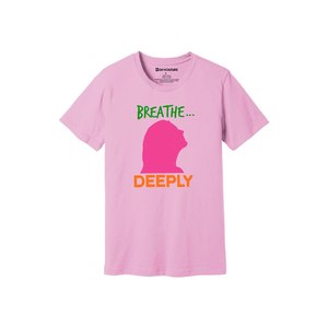 Thèmes de gentillesse imprimer 100% t-shirt en tissu de coton 160-180 à lourd GSM 12 couleurs disponibles Personnalisé votre propre conception et placement - Product Image 4