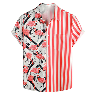 Évacuation de l'humidité Confortable Écologique Été Imprimé Vêtements d'entraînement Hommes Ensemble Respirant Séchage rapide Manches courtes Sublimé - Product Image 4