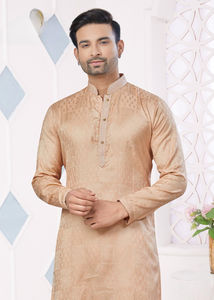 Outluk Added <b>Kurta</b> Pajama Collection Series Pintex <b>Kurta</b> Pajama for <b>men</b> - Product Image 5