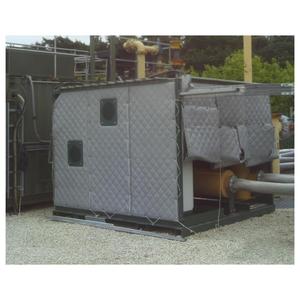 Panneau acoustique moderne en placage de bois 1,21 m x 1,90 m, 2 pouces d'épaisseur, lavable et ignifuge (82°C) - Product Image 4