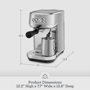 Machine à expresso programmable Braville Bambino Plus BES500BTR noire, intelligente, pour hôtels, espagnol/français - Product Image 5
