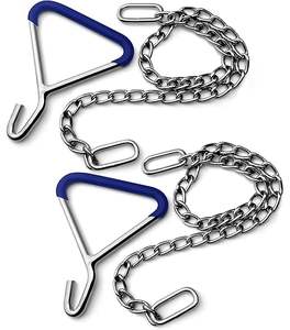 Extractor obstétrico de terneros de vaca, cadena cromada disponible en todos los tamaños, todo tipo de instrumentos veterinarios disponibles - Product Image 4