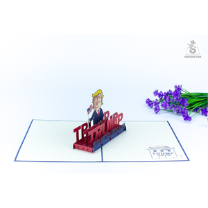 การ์ดป๊อปอัพ 3 มิติ คิริการ์ด งานฝีมือเวียดนาม ตัดด้วยเลเซอร์ ขายส่ง - Product Image 1