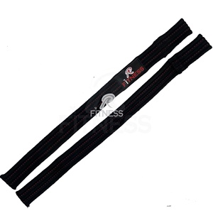 Sangles de musculation en coton robustes pour la musculation - Sangles de levage de poids personnalisées, confortables et légères - Product Image 5