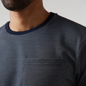 ชุดเสื้อยืดแขนสั้นคอกลมและกางเกงขาสั้นผู้ชาย รุ่นพื้นฐาน สีขาว ระบายอากาศได้ดี ปี 2026 ผลิตจากผ้าฝ้ายหวี 100% ทรงเข้ารูป - Product Image 5