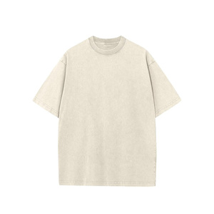 T-shirts unisexe en coton surdimensionné pour hommes Casual Loose Fit Short Sleeve Solid Basic Tops Everyday Comfort and Stylish Design - Product Image 6