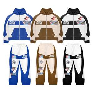 Chándal de nailon reflectante con logotipo bordado personalizado, pantalones de motorista deportivos para correr, chándal cortavientos Unisex para hombre - Product Image 1