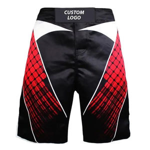 Pantalones cortos MMA personalizables de alta calidad OEM, ropa de artes marciales, pantalones cortos de entrenamiento de boxeo, ropa deportiva personalizada para hombres, pantalones cortos de sublimación MMA - Product Image 3