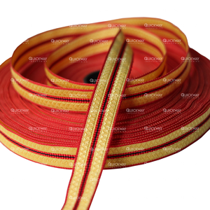 Trenzas uniformes de poliéster personalizadas de alta calidad para trenzas de encaje masónico ceremonial fabricante directo de tela dorada - Product Image 6