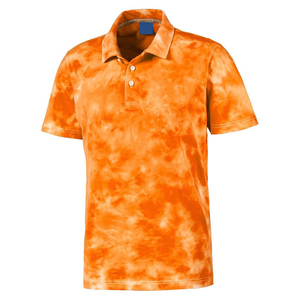 Pakistan Verified Manufacturer Cotton Latest Fashion 2024 Tie Dye Design Custom Made <b>Men</b> Polo <b>Shirt</b> - Product Image 5
