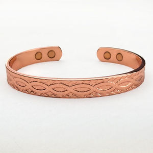 2025 Trendy Wholesale Christian Famous Jewelry Simple Design Pure flat <b>copper</b> ring for Men & Women Chunky Ring For Women's - Product Image 1